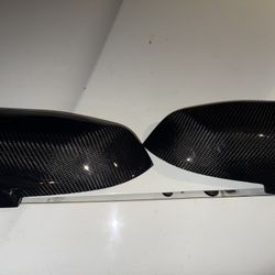 CARBON fIBER BMW sideview Mirror CAP