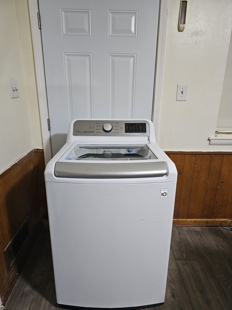 SET WASHER AND DRYER LG XL CAPACITY 5.2 CU GOOD CONDITION BOTH ELECTRIC LARGE CAPACITY HEAVY DUTY DELIVERY AVAILABLE