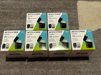 6 BOXES *BRAND NEW/ FACTORY-SEALED* Accu-Chek Guide Test Strips