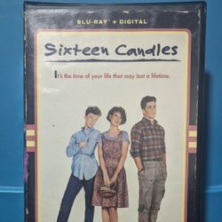 Sixteen Candles Blu Ray VHS Case 
