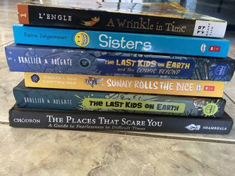 Good Conditions. 6 Books. Each 2 Dollars