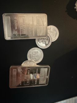 Silver bullion