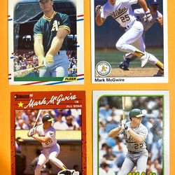 Mark McGwire 4-Card Lot #2 (1(contact info removed))
