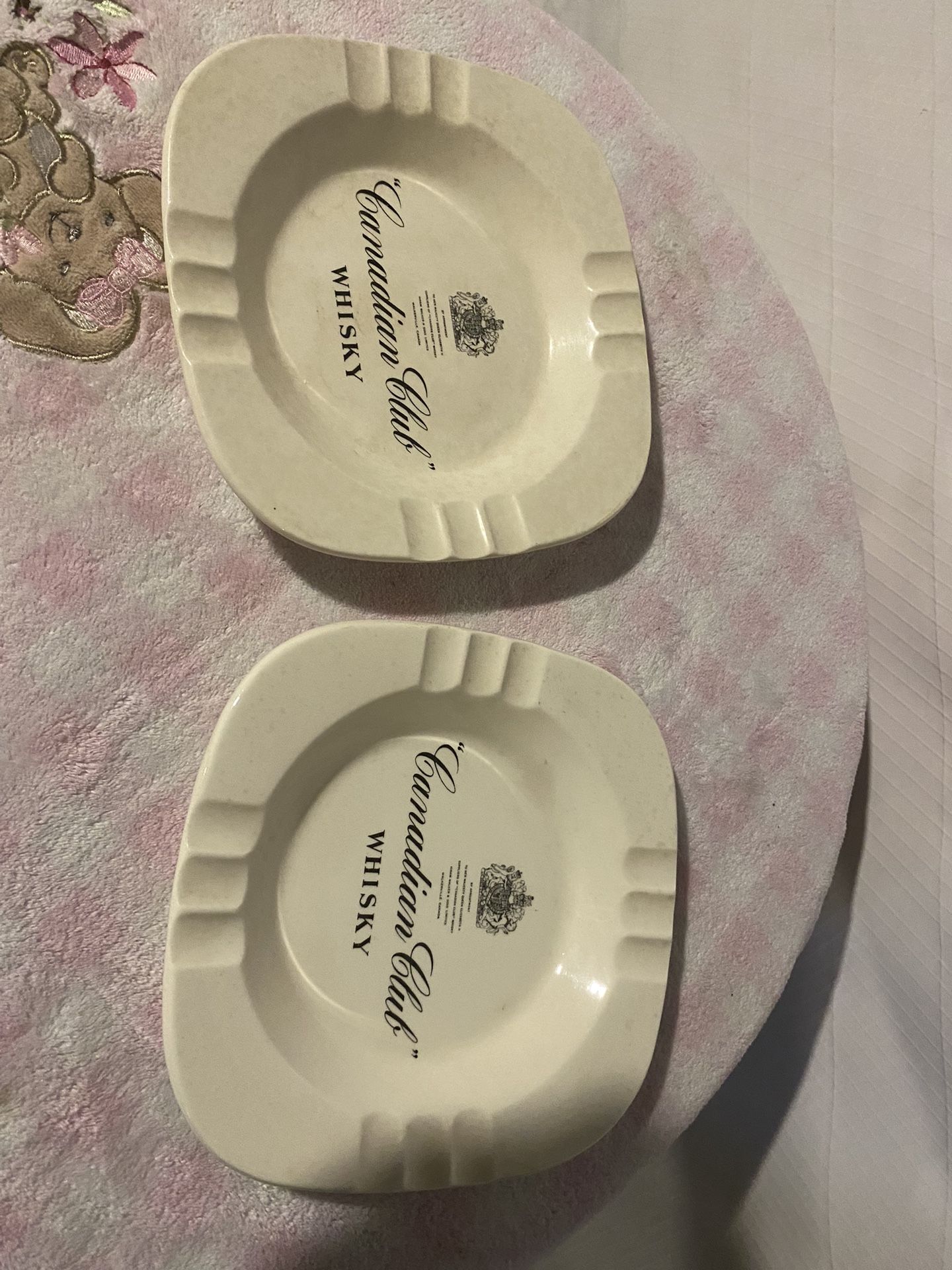 Glass Ashtrays 