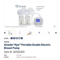 Portable Double Breast Pump, Breast Pump (Ameda, Mya) for Sale