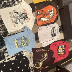 Large Bag Full Of Boys Clothing Size Medium 8- 48 Pieces 