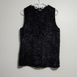 Adrianna papell button down vest