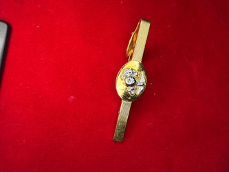 USMC Marine Corps Gold Tie Clip
