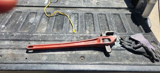 ridgid 24inch straight jaw pipe wrench