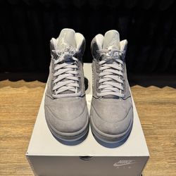 Air Jordan 5 “Wolf Grey” Size 9.5