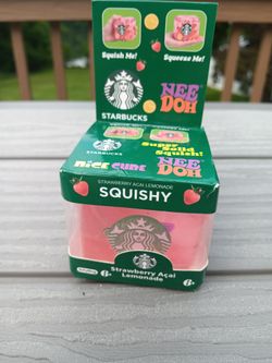 Pink Starbucks squishy