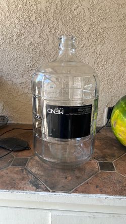3 gallon glass bottle