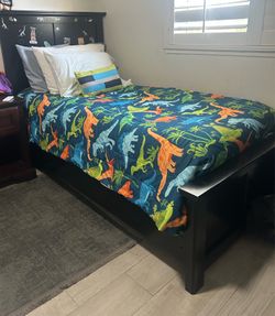 Twin size beds and mattress