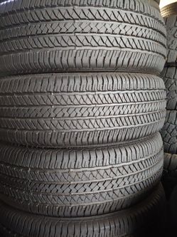 Great Used Tire Set Of 255/70/18 Bridgestone