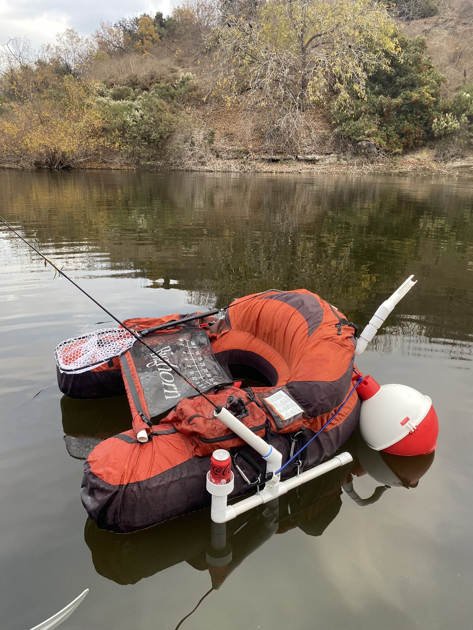 Bighorn Fishing Float tube Setup