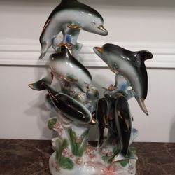 Beautiful  Dolphin Statue