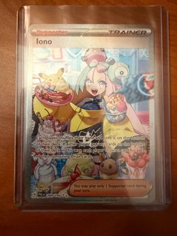 Pokemon Iono # 269 Paldea Evolved SIR