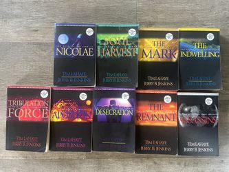 Lot of 9 Left Behind Series Books By LaHaye Jenkins. Books 2-10. Paperback Soft