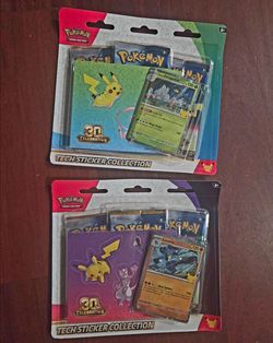 Pokemon 30th anniversary tech sticker collection
