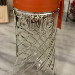Vintage Retro Anchor Hocking Tang Glass Pitcher
