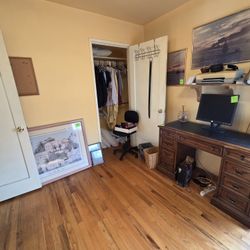 desk $10 chair $5 dresser $20