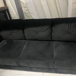 Beautiful Black Couch 