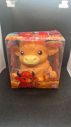 Authentic Sealed HighLand Cow Squishy
