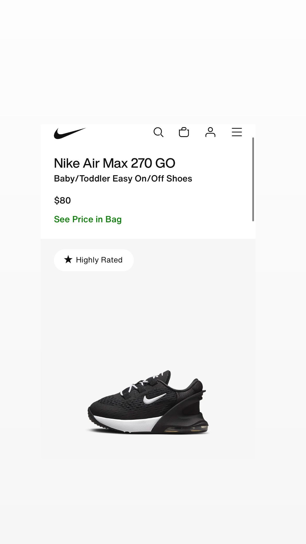 Nike Air Baby/Toddler Shoe 