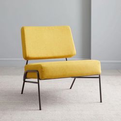 West Elm Wire Frame Slipper Chairs (2)