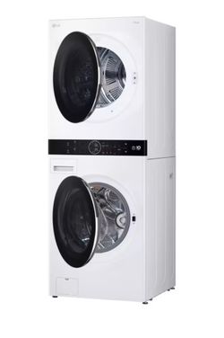 New LG Washer Dryer Tower in White
