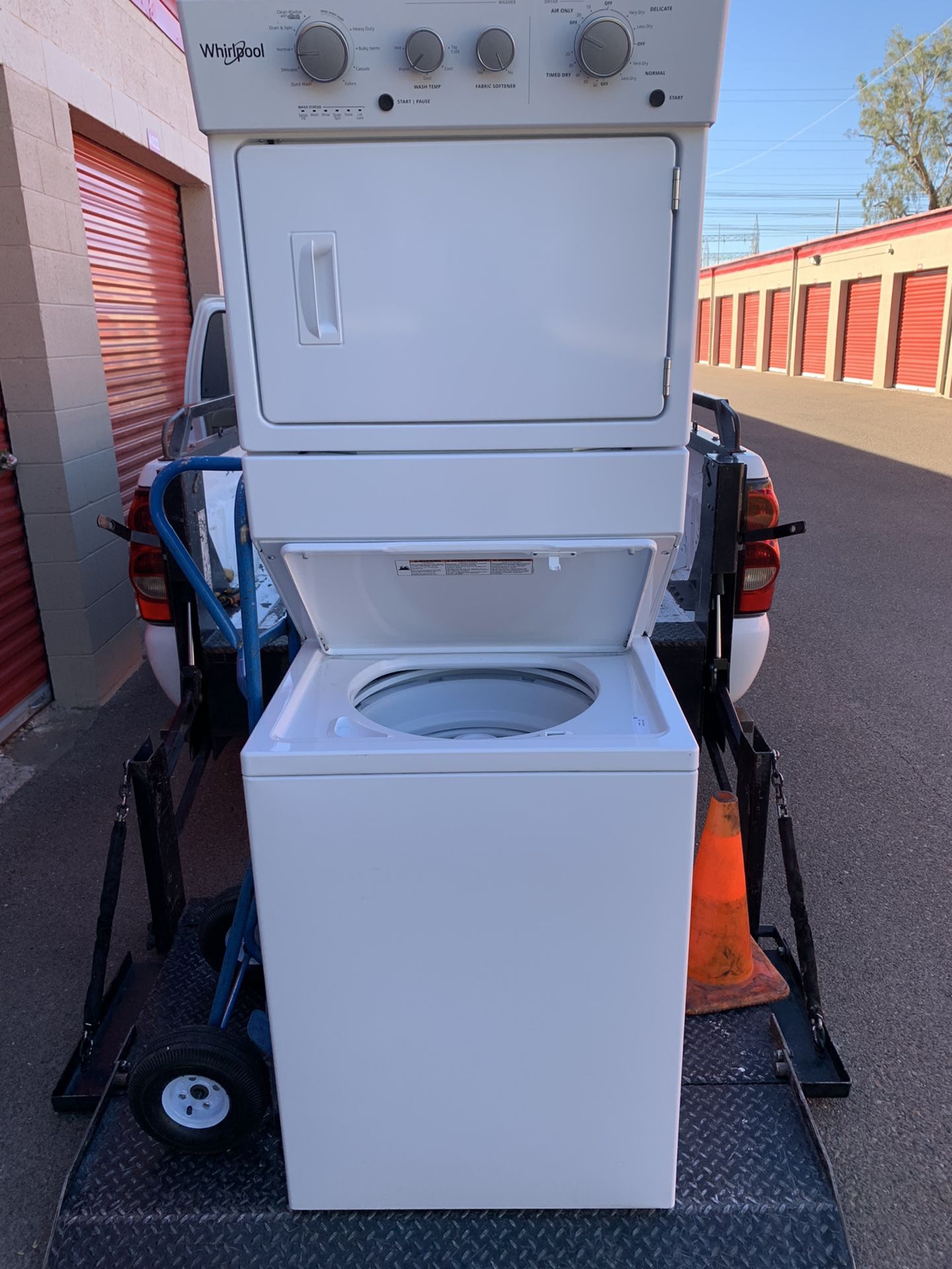 Whirlpool Stackable Washer and Electric dryer