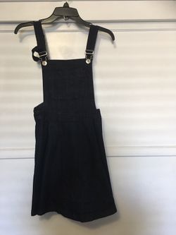 Jean overall dress brand new