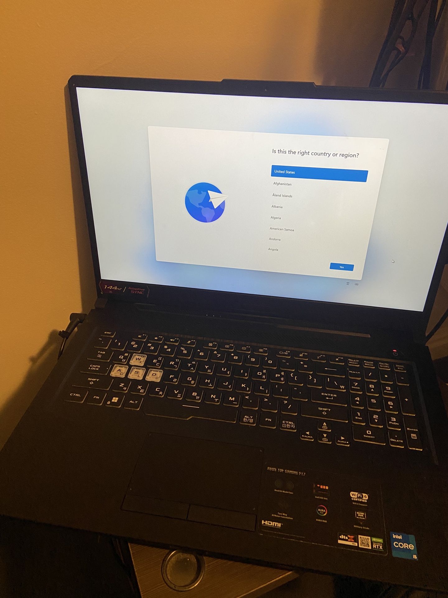 ASUS TUF F17 GAMING Laptop RAM 32GB SSD 1.5 TB