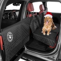 Ruff Liners Large Back Seat Extender for Dogs, Black
