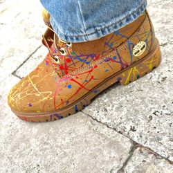 Custom Made Rare Timberland Boots Size 11/10.5