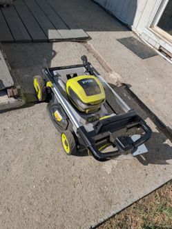 Non working lawn mower