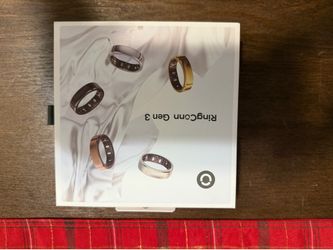 RingConn Gen 3 Smart Ring Size 10 Gold – Open Box Like New – $250