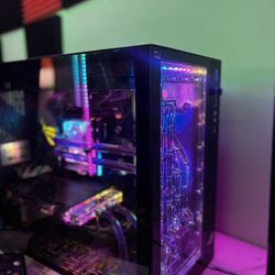 Water cooled gaming pc 
