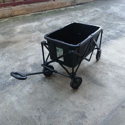 Rolling Foldable Cart Bin