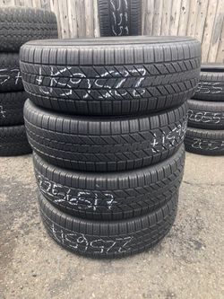 Used set 225/65/17 hankook 70% tread great condition $200 for set of 4 tires .