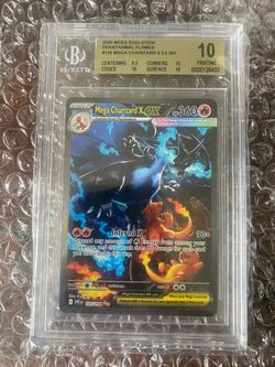 BGS 10 PRISTINE MEGA CHARIZARD X EX SIR #125