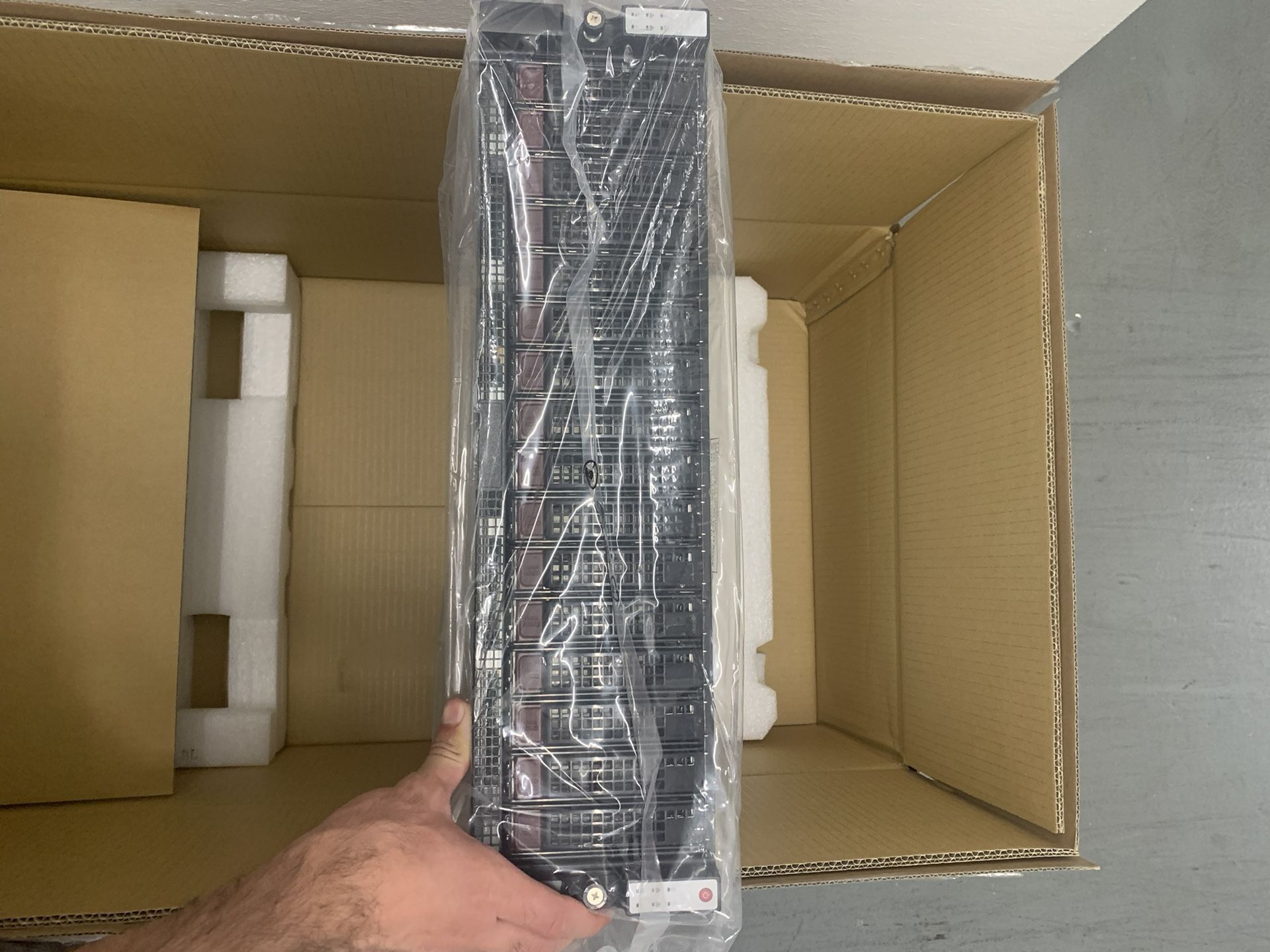 Supermicro 16 Bay 3.5" SAS SATA JBOD Server Expansion Array CHIA Dell HP W/Trays