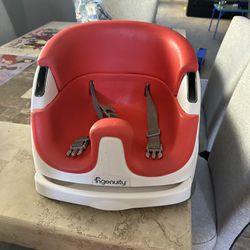 Red Booster Feeding Seat 
