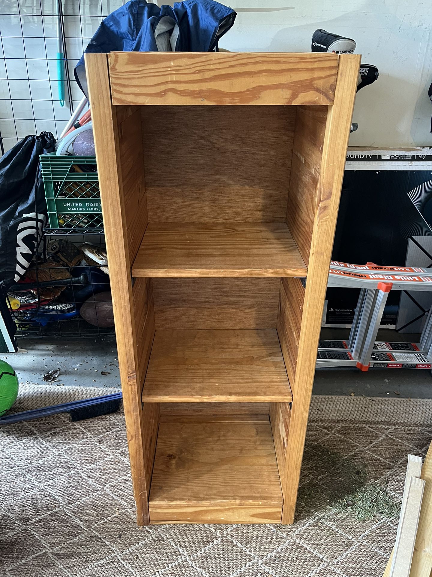 All Wood Book Shelf - Very Study 