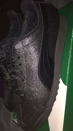 Puma black glitz glamm