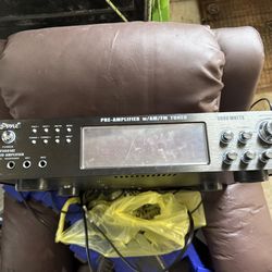 Pyle 3000 watts pre amp tuner am/fm