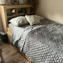 Captain’s Bed (Full Size) With Storage Drawers