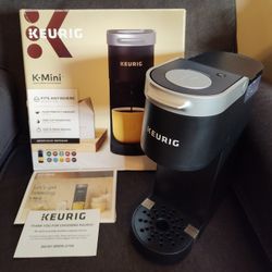 ***KEURIG K-MINI SINGLE-SERVE POD COFFEE MAKER***