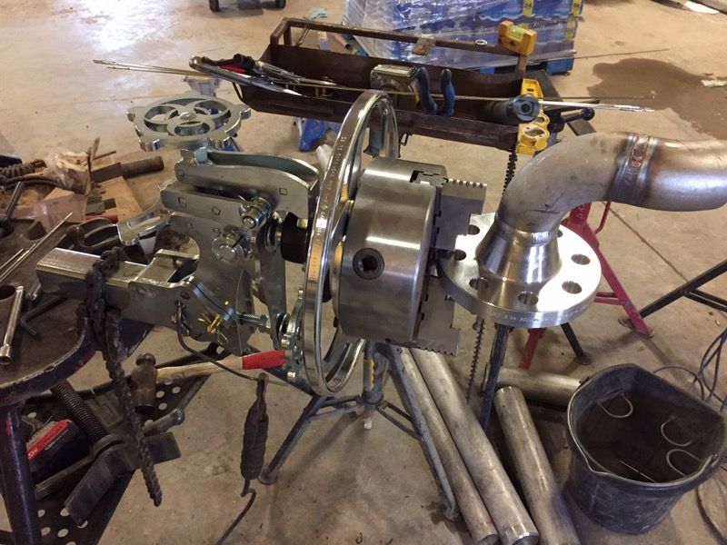 Welder roll out wheel. Build by Darren Huseby. Used 3 time $600