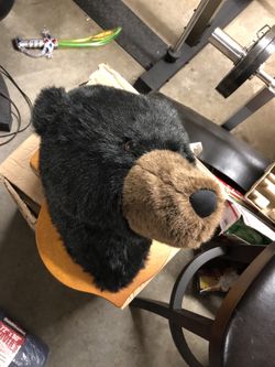 New Stuffed Animal Bear Trophy